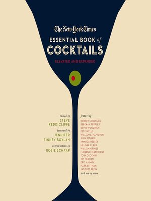 cover image of The New York Times Essential Book of Cocktails